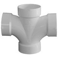 Genova Genova 73515 Double Sanitary Tee - 1-1/2" 674835P